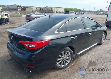2017 Hyundai Sonata Limited z USA, uszkodzony, nr VIN 5NPE34AF8HH548673